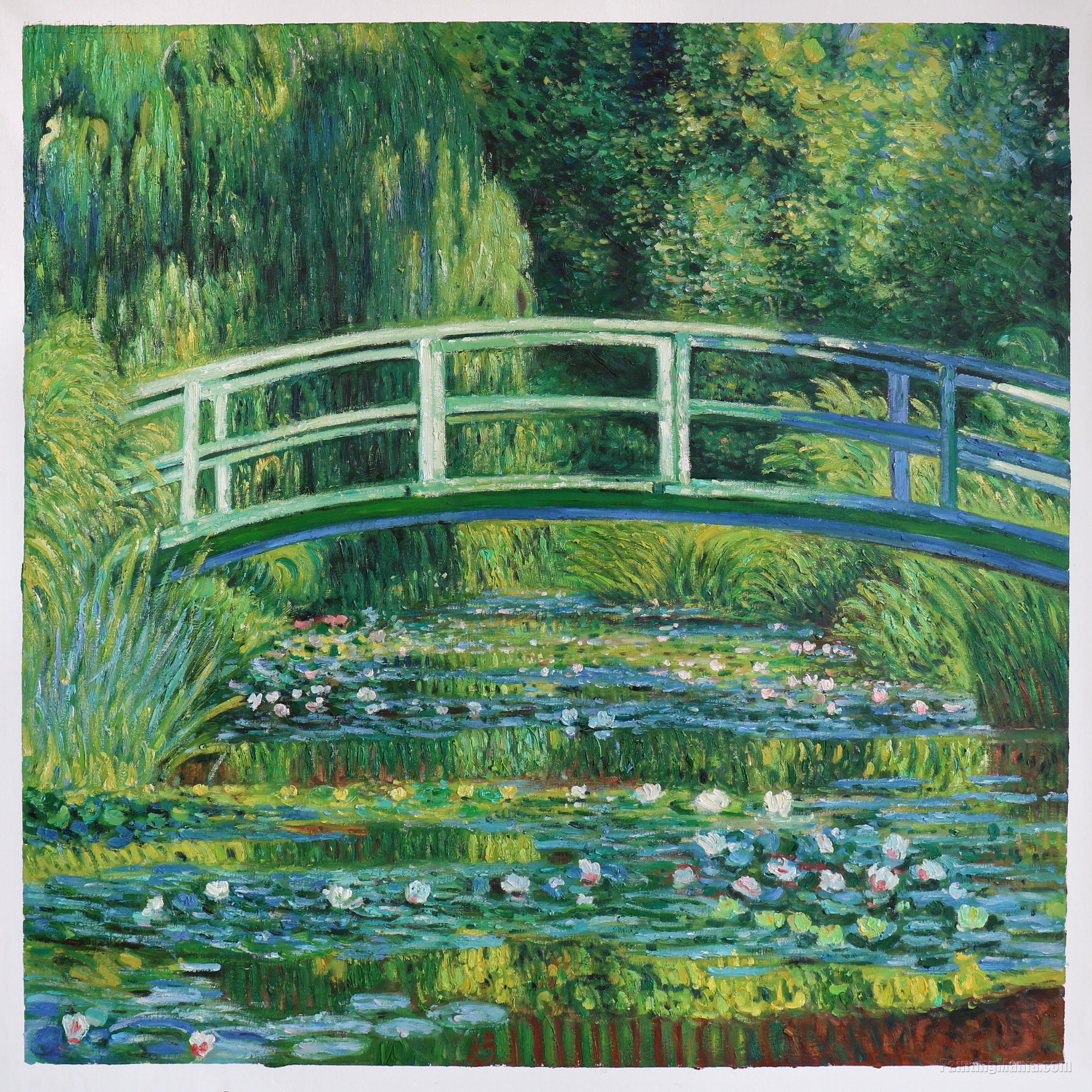 water lily pond claude monet analysis