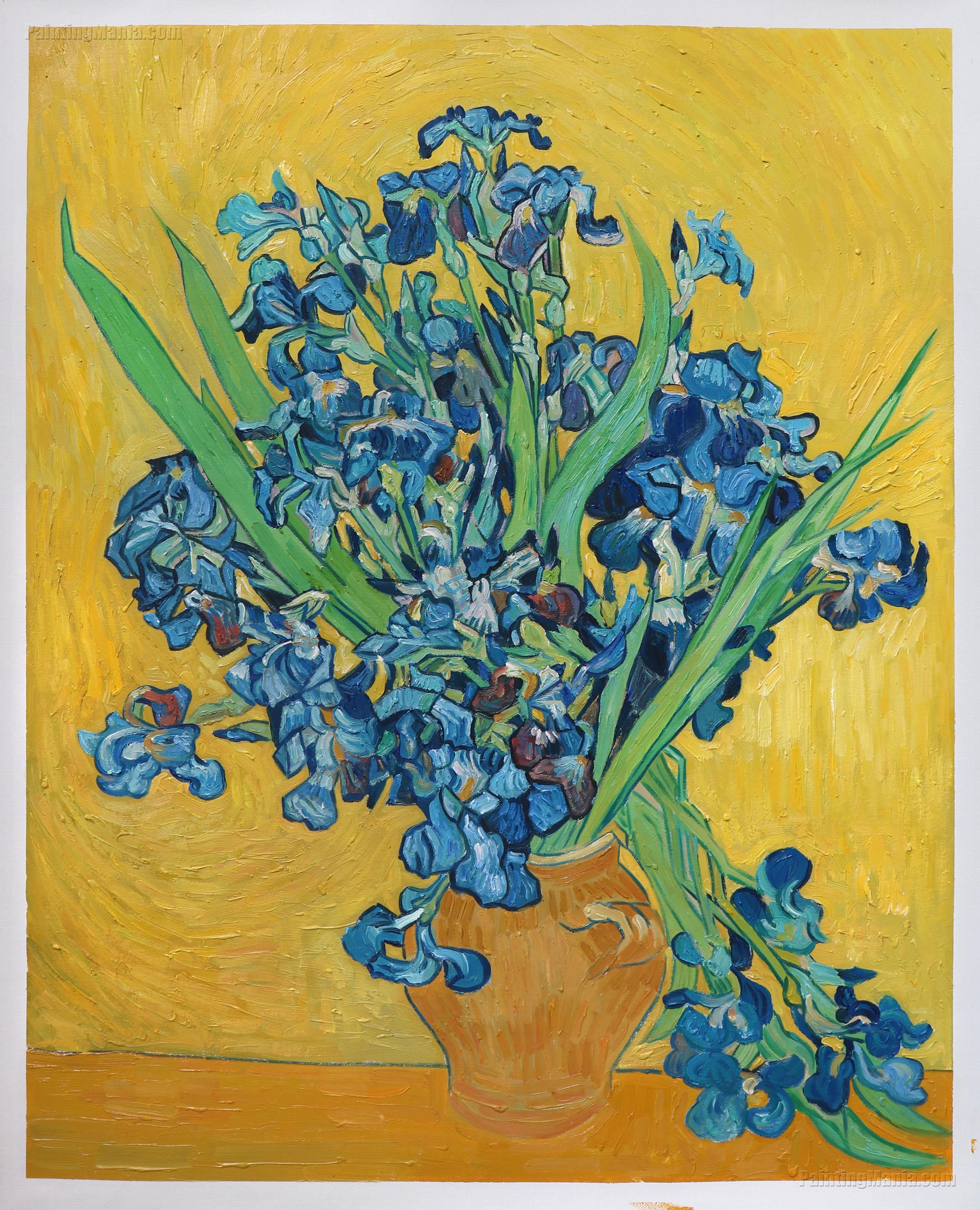 Irises (Amsterdam) - Vincent van Gogh Paintings