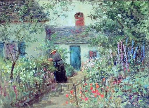 Flower Garden 1900