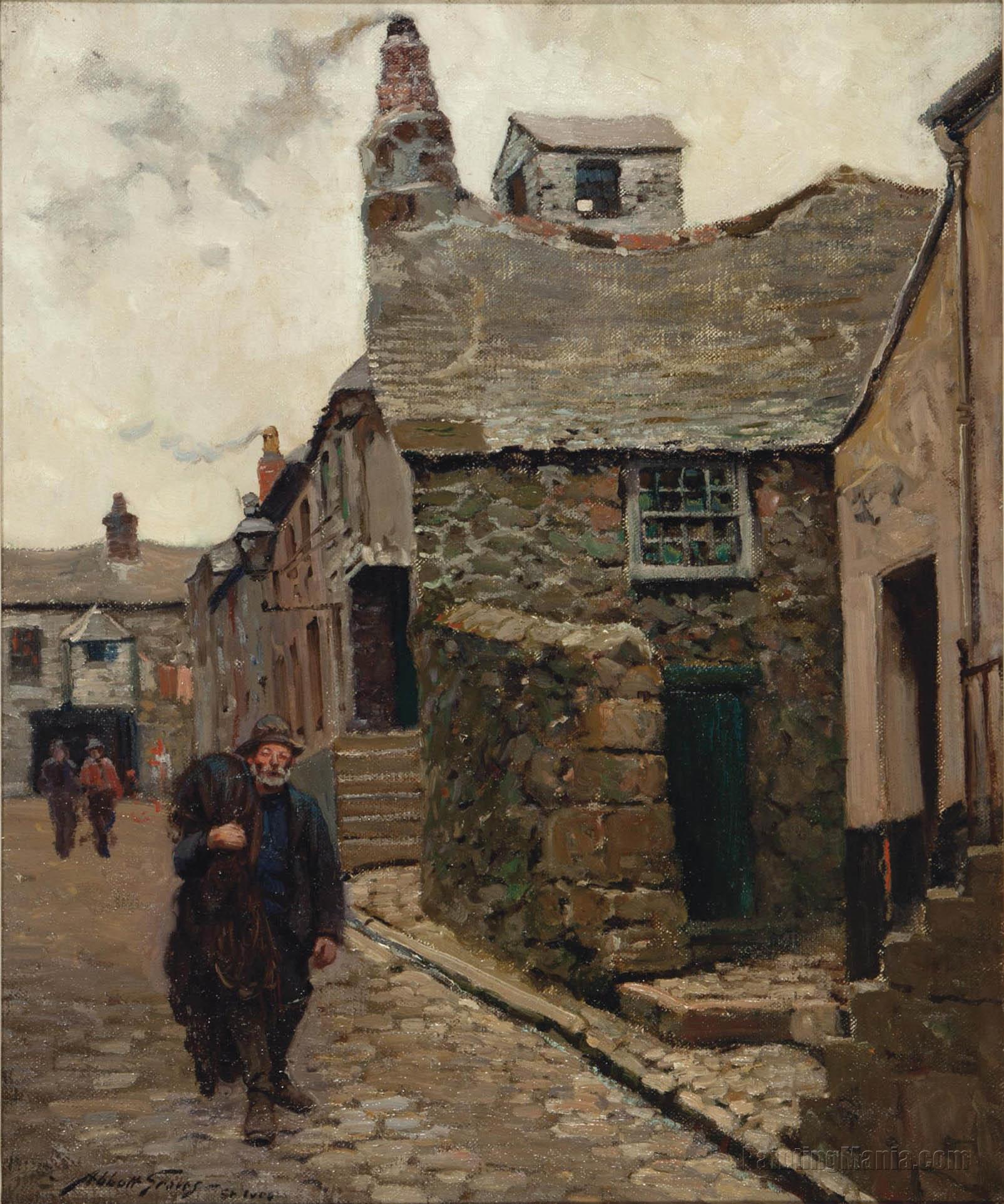 Oldest House at St. Ives, Cornwall, England