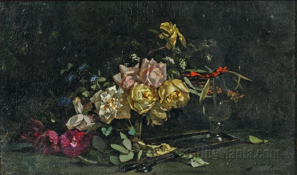Still Life with Roses 4