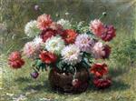 Still life with Poppies and Chrysanthemums