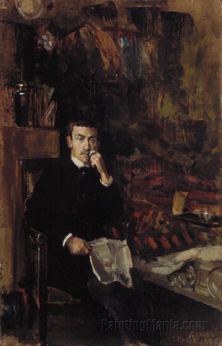 Boheme, Portrait of the Painter Adam Dornberger