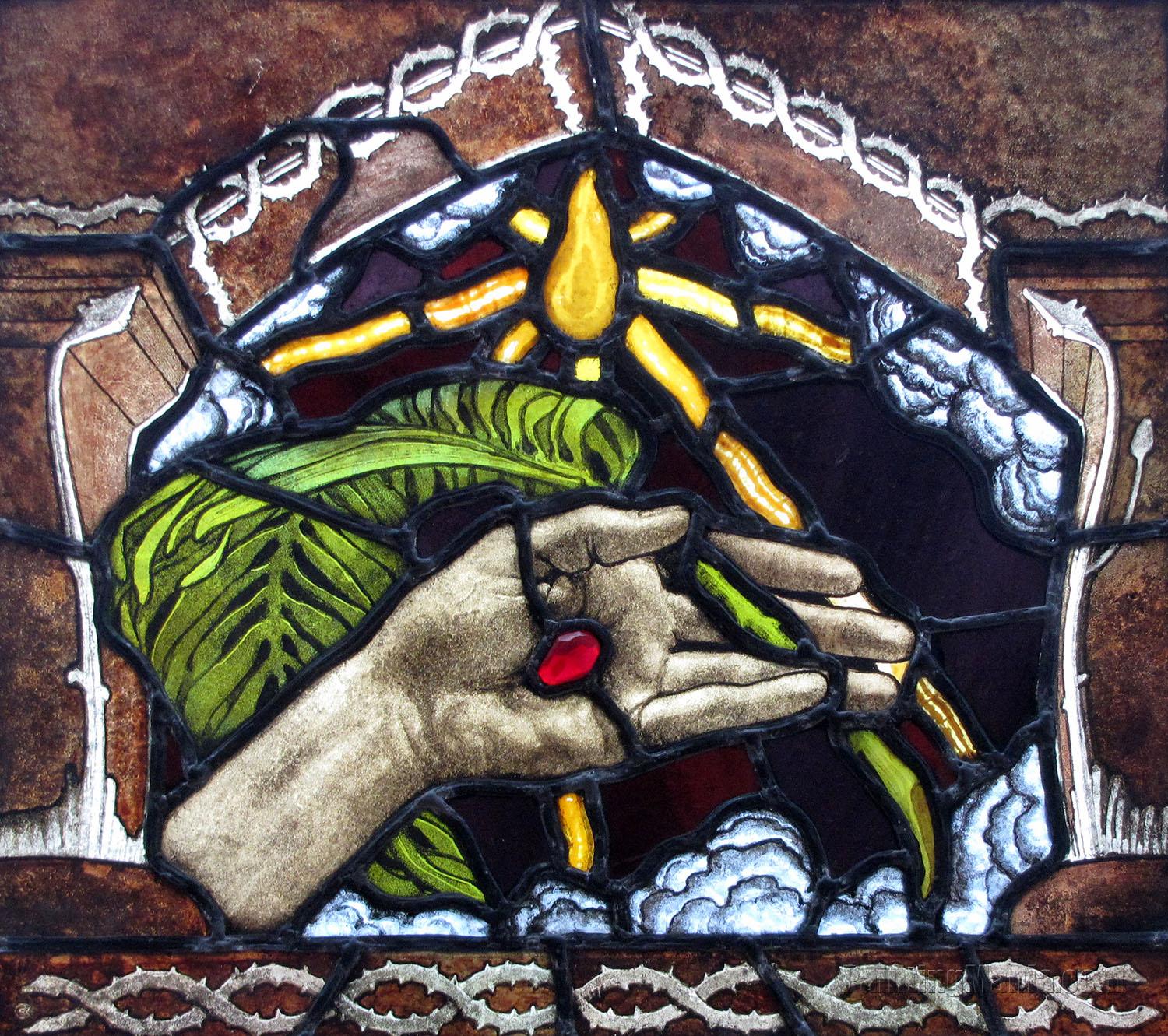 The Hand of Christ (The Palm of Peace)