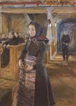 A Girl in Keuruu Old Church