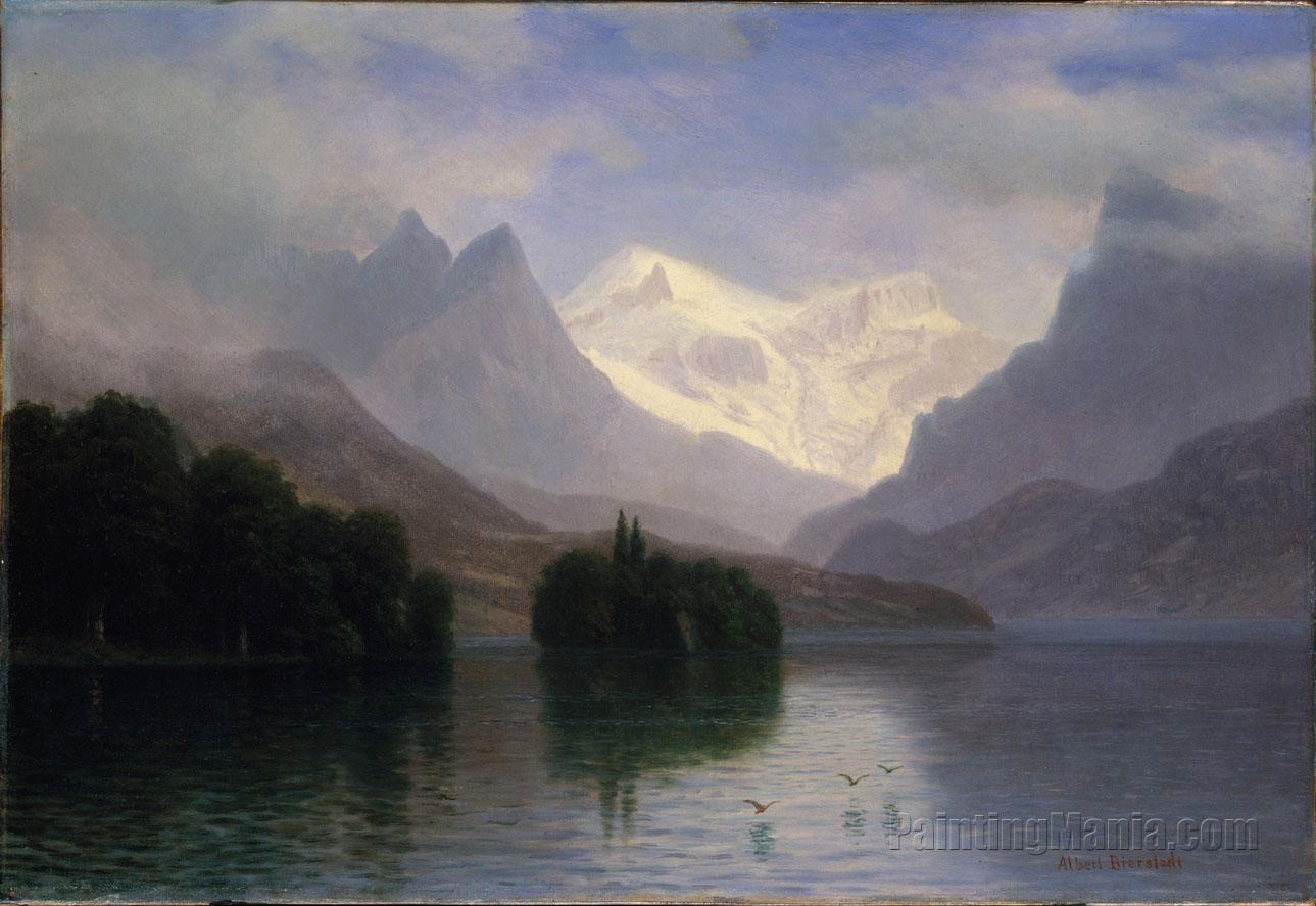 Mountain Scene 1880-90