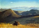 Mono-Lake. Sierra Nevada. California. 1872