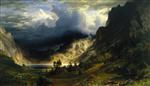 Storm in the Rocky Mountains, Mt. Rosalie