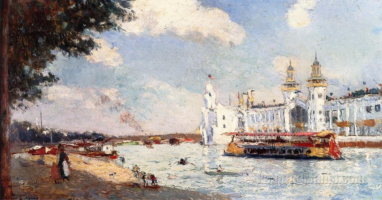 The Algerian Palace on the Seine, Universal Exposition of 1889