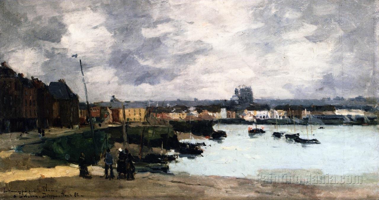The Quays of Dieppe, after the Rain
