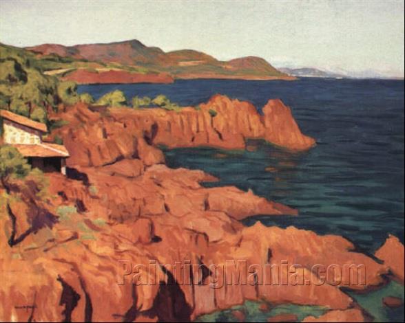 Agay, the Red Rocks 1906