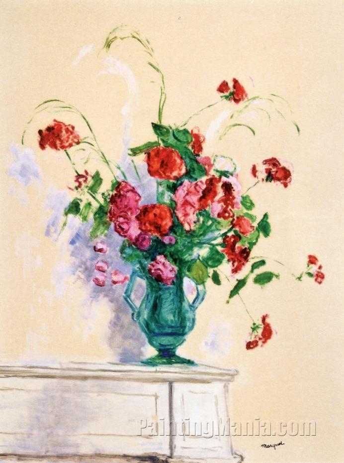 Bouquet in a Glass Vase, Algiers