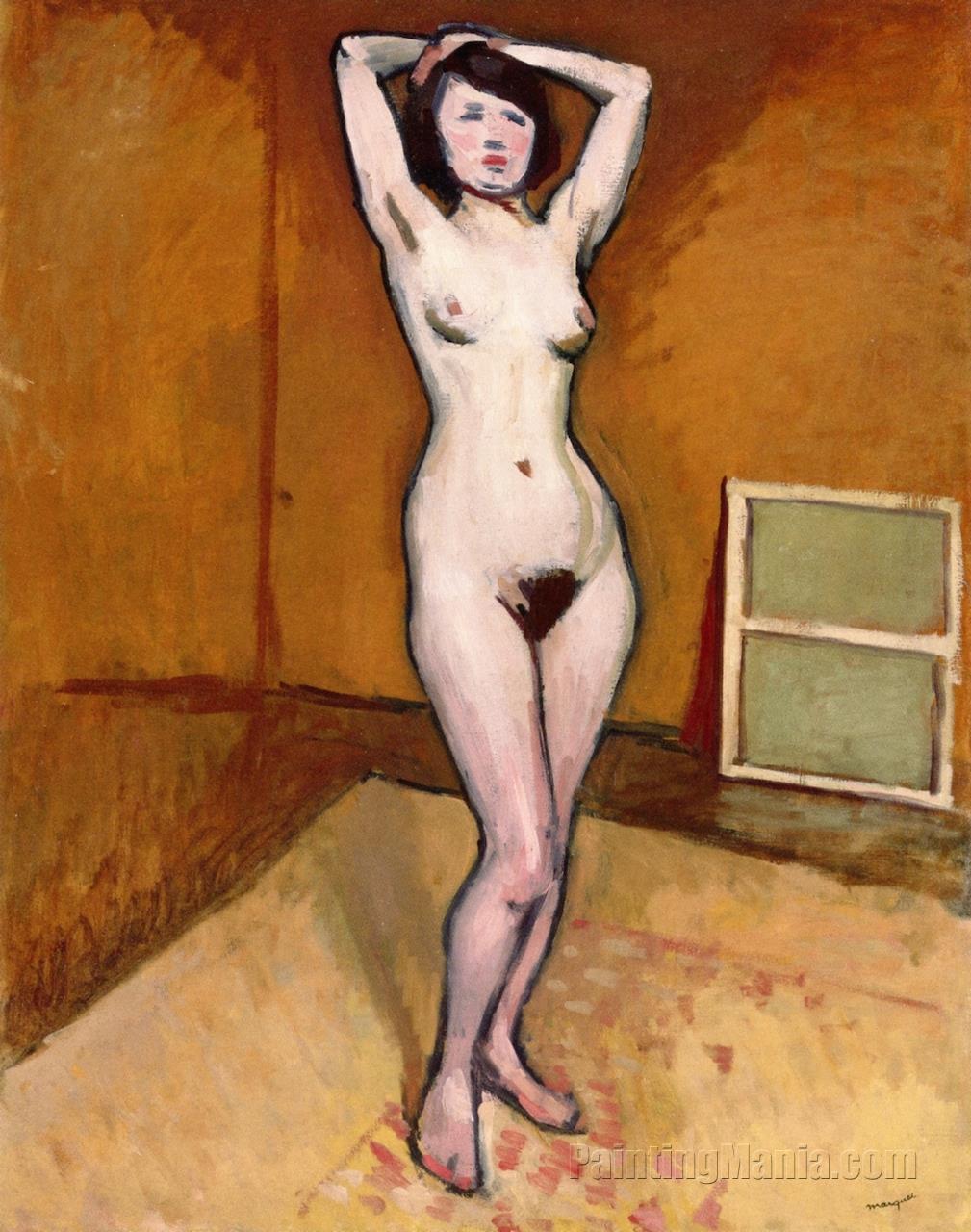 Nude with Raised Arms