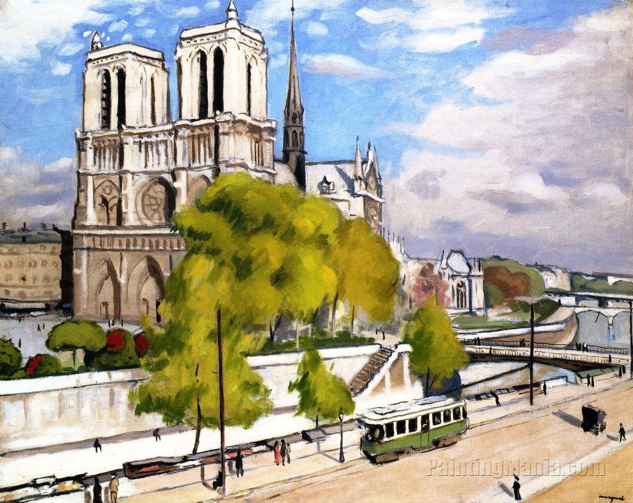 Paris, the Seine and Notre Dame