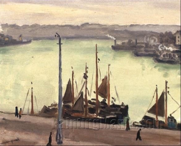 The Port of Dieppe 1934