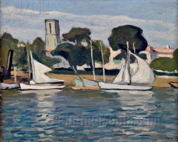 Sailboats in La Rochelle