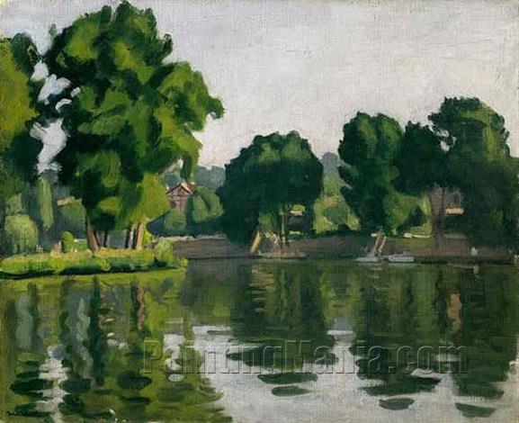 The Seine at Poissy 1929