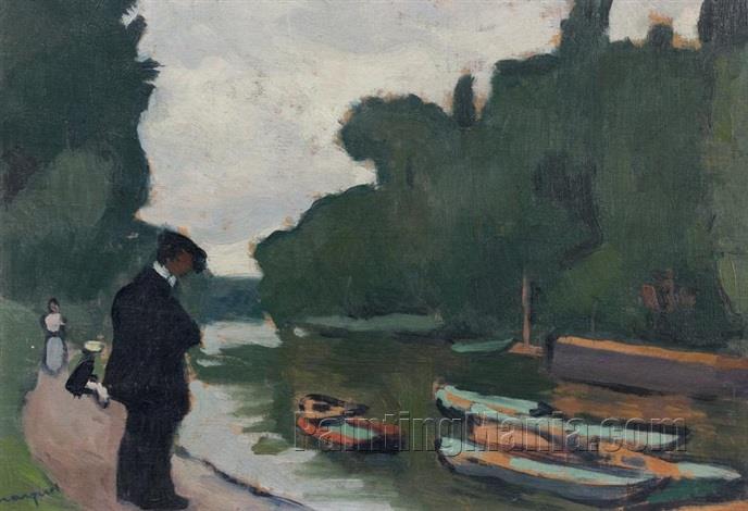 By the Seine at Poissy