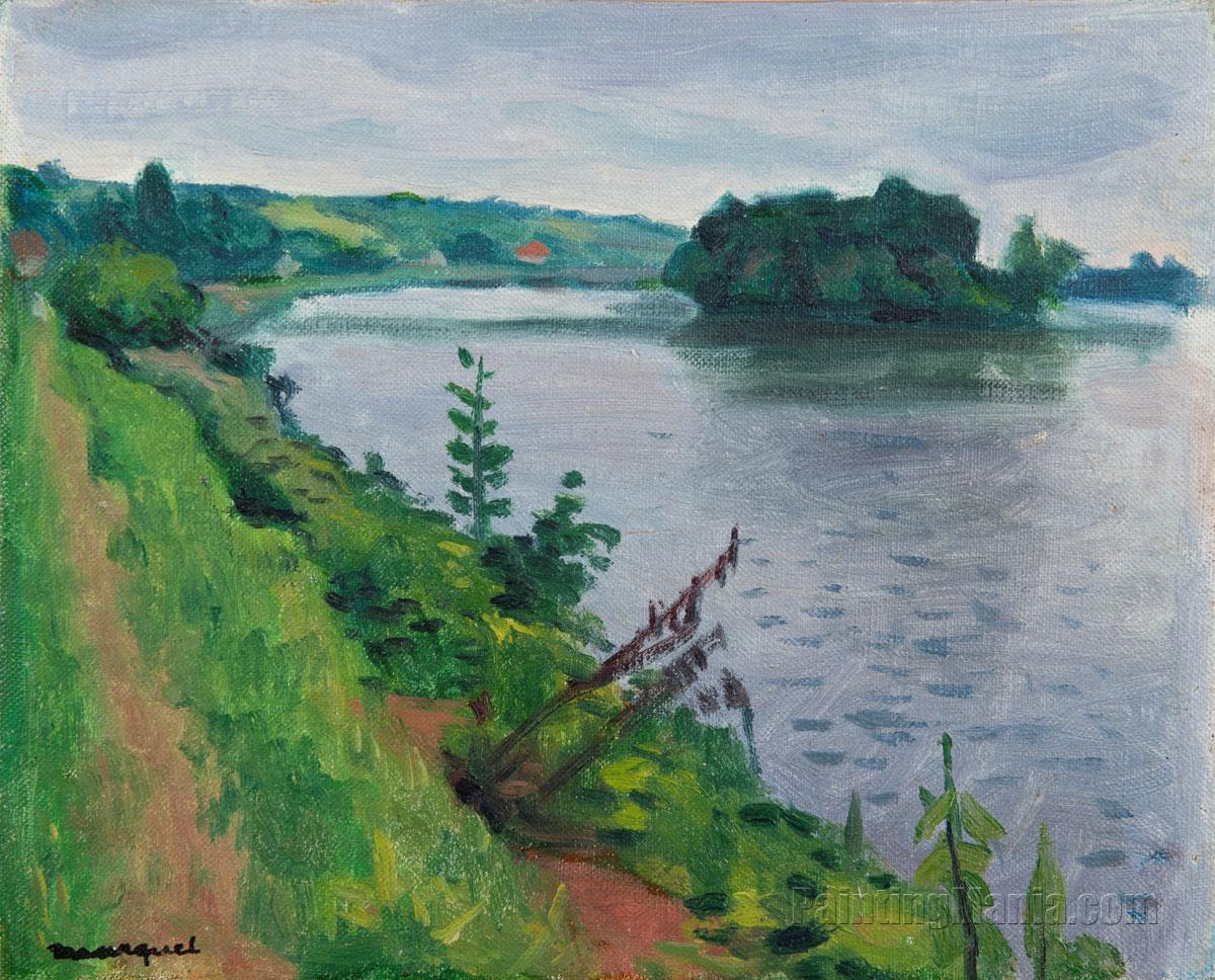 The Seine at Rolleboise