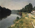 The Banks of the Seine at Mericourt
