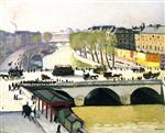 The Pont Saint-Michel 1908