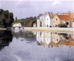 Samois, Reflections in the Water