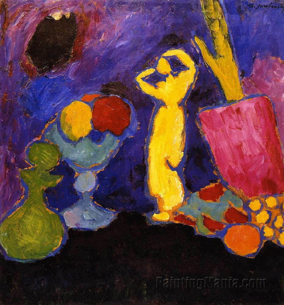 Still Life with Yellow Figure