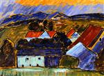 Landscape with Red Roof