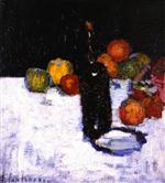 Still Life with Bottle and Apples