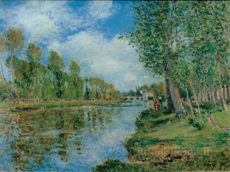 Banks of the Loing 1885