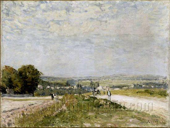 The Road to Louveciennes Montbuisson