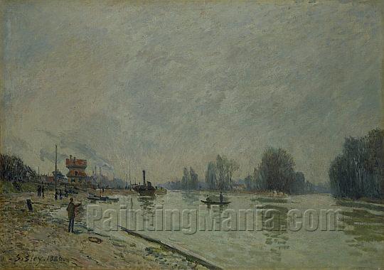 The Seine at Suresnes (1880)