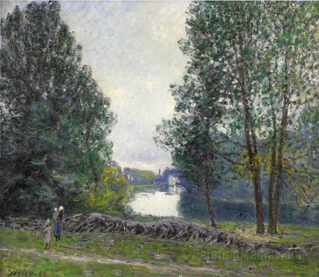 A Turn of the River Loing, Summer 1896