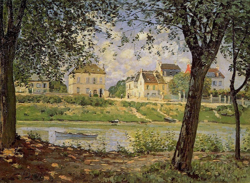 Village on the Banks of the Seine (Villeneuve-la-Garenne)