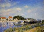 Banks of the Loing at Saint-Mammes 1885