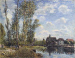 Moret. View from the Loing. May Afternoon