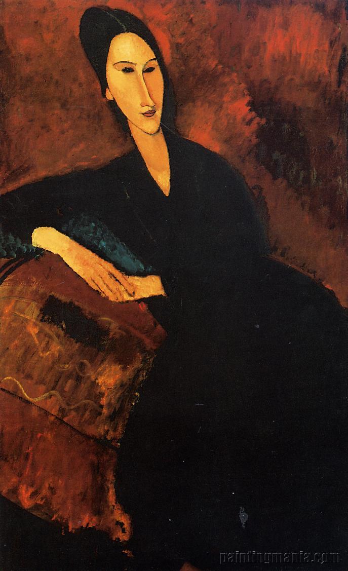 Portrait of Anna Zborowska 1917