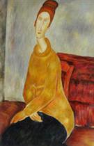 Jeanne Hebuterne in Yellow Sweater