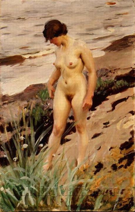 Nude by the Shore