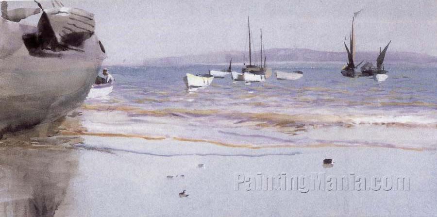 Untitled 25 (Boats by the Seashore)