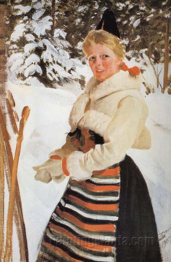 Untitled 55 (A Girl In Winter)