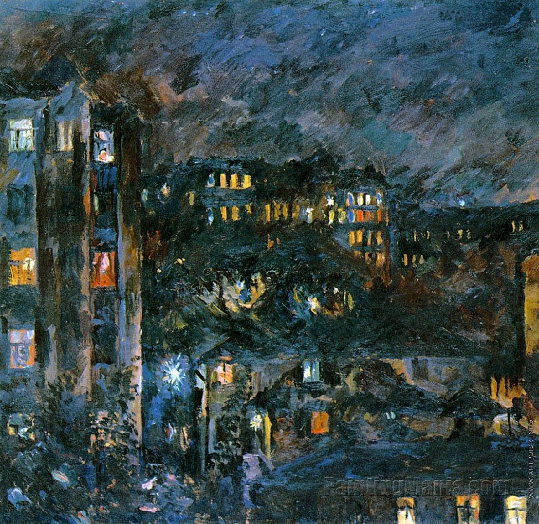 Bronnaya Street at Night