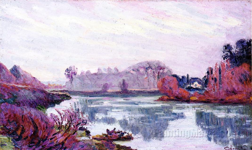 Banks of the Marne in Winter