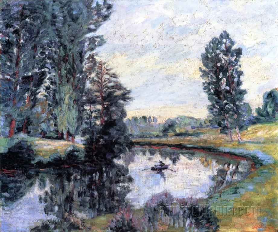 Banks of the River at Villiers-sur-Morin