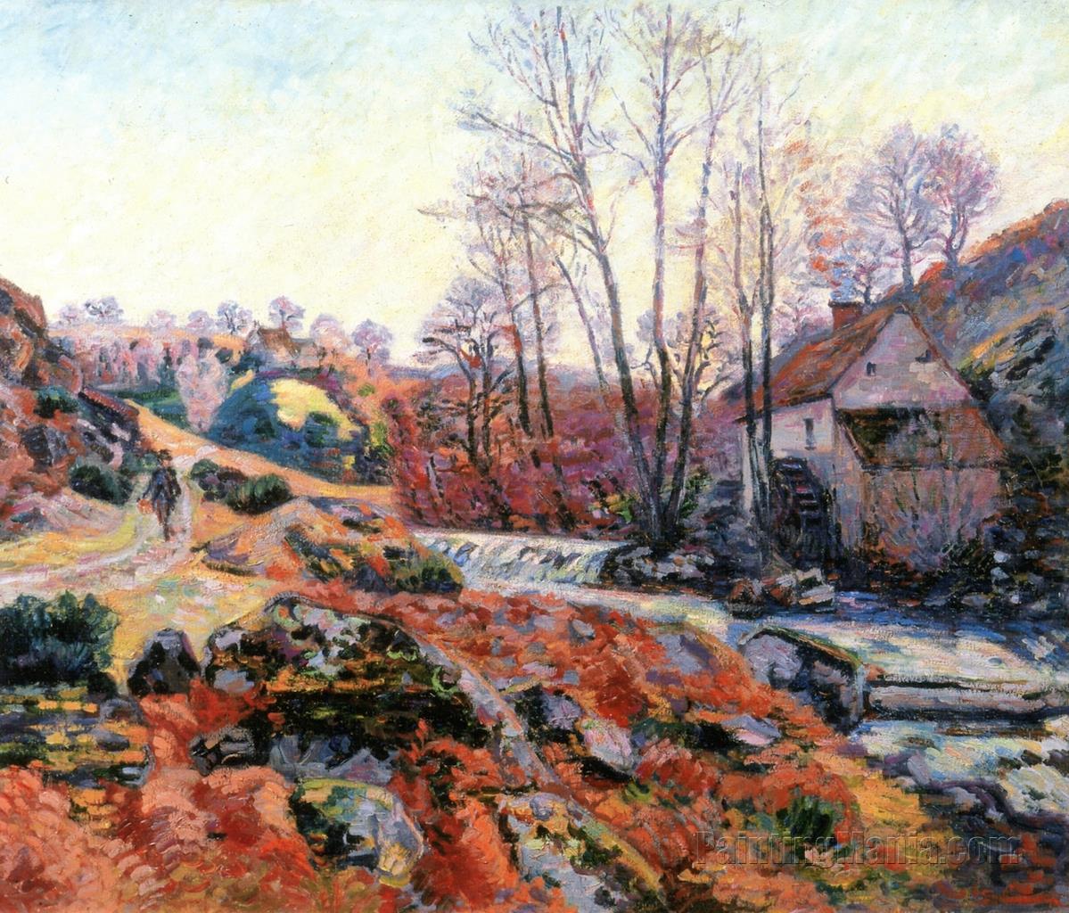 The Bouchardon Mill, Crozant c.1895