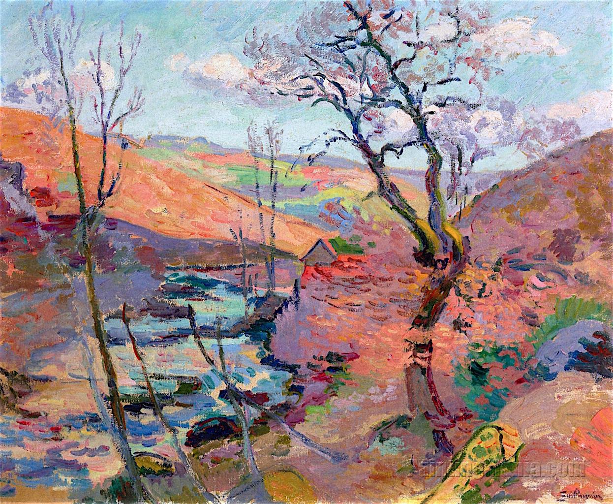 The Bouchardon Mill, Crozant c.1905
