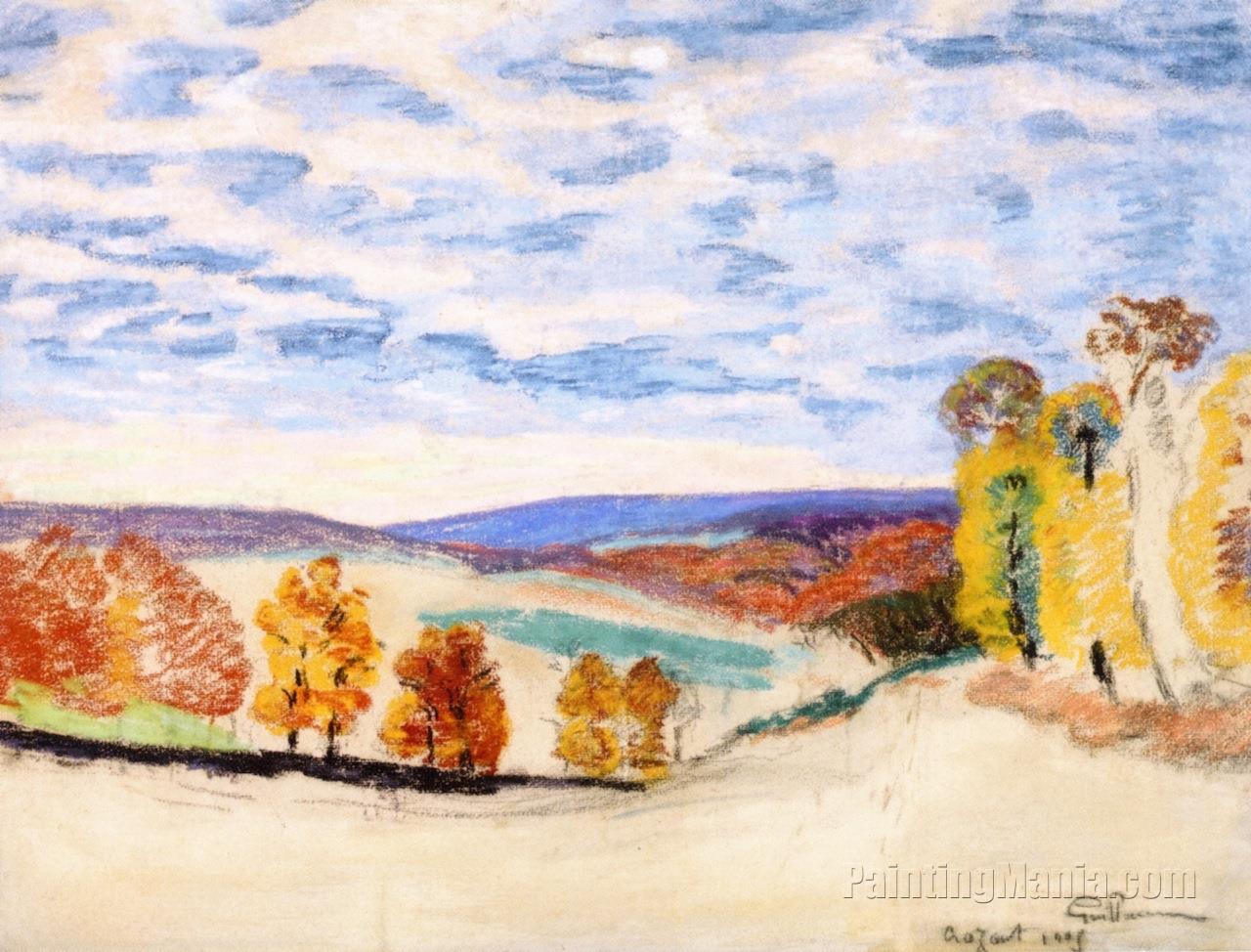 Crozant Landscape 1895