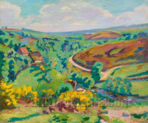 La Creuse Landscape c.1910