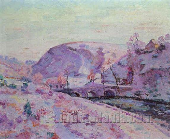 Landscape of the Creuse, First Days of March