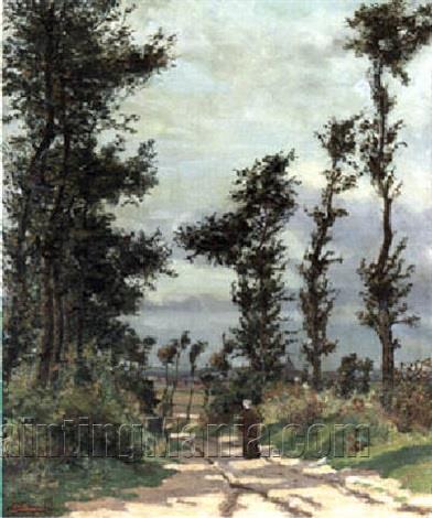 Landscape in Ile de France 1871